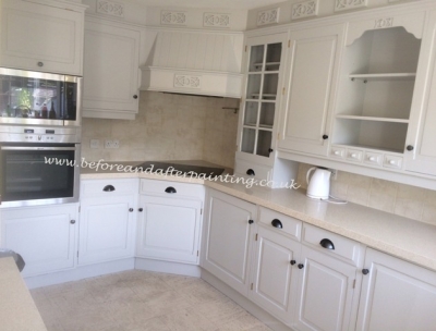 Hand Painted Kitchen in Upnor Medway
