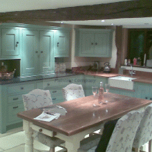 Hand Painted Kitchen - Cold Christmas-Ware-Hertfordshire