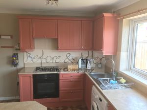 Red Earth | Hand Painted Kitchen | Sittingbourne